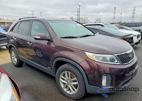 2015 Kia Sorento Lx from USA, damaged, VIN 5XYKTCA64FG592459